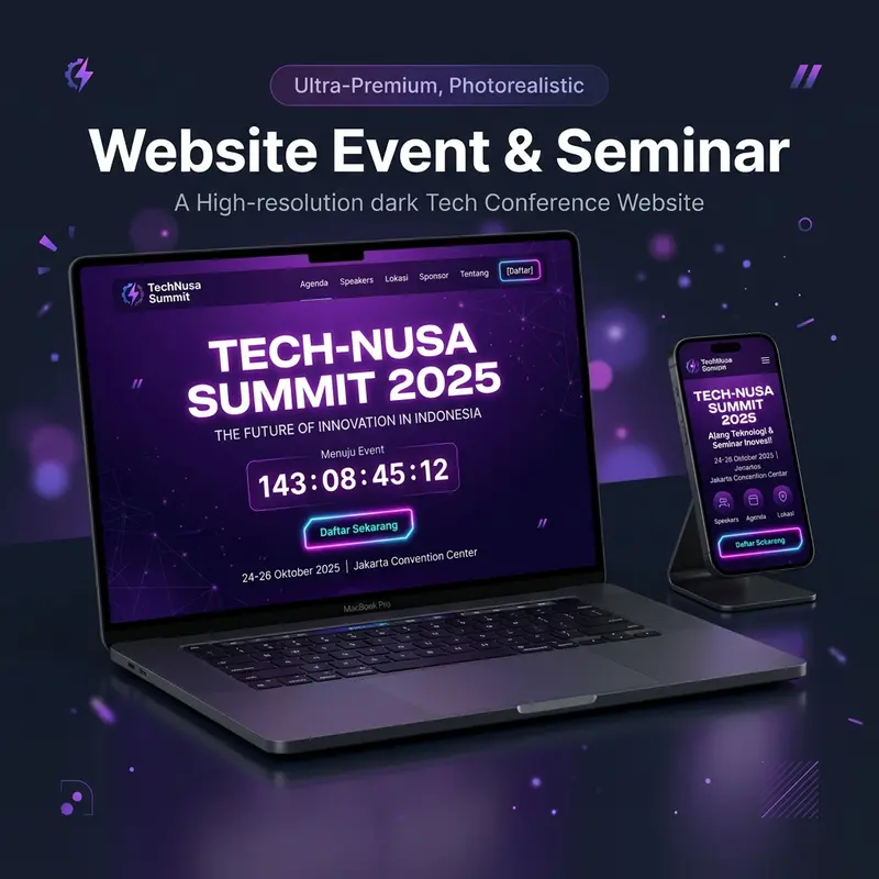 Website Event & Seminar