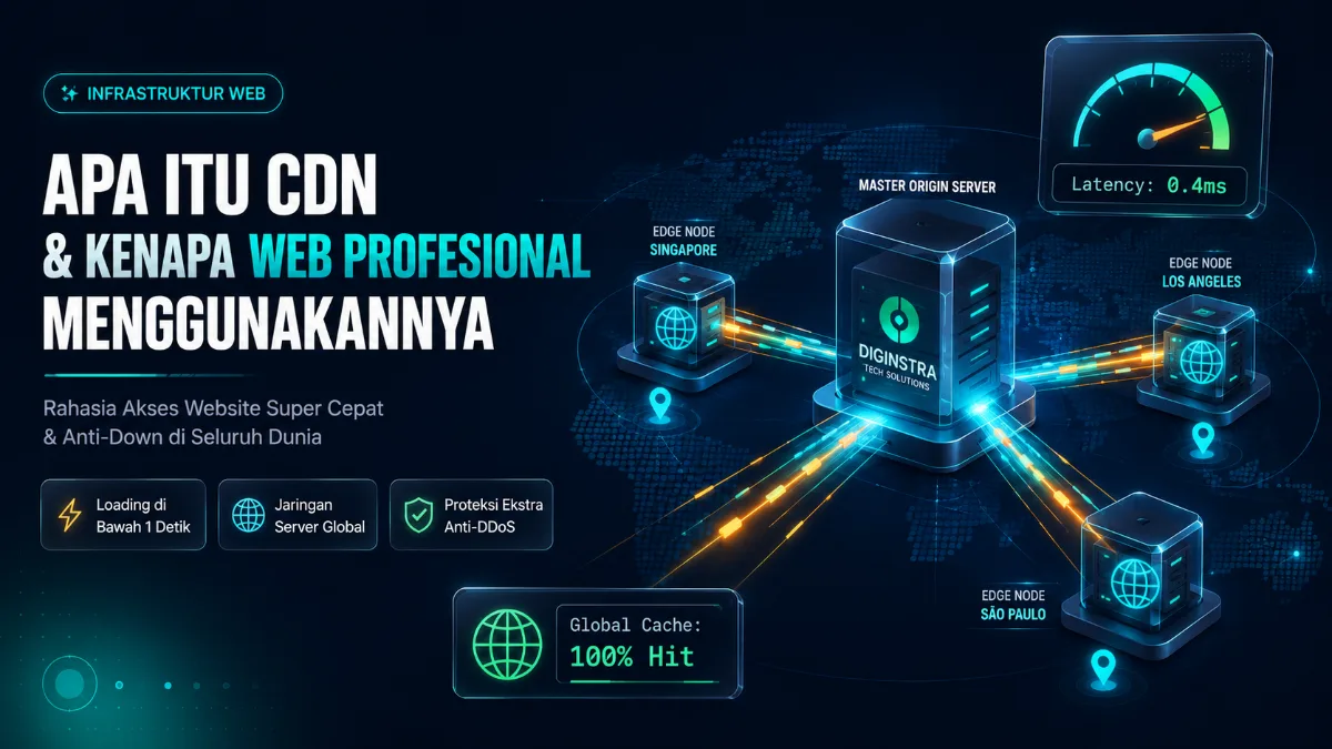 Apa Itu CDN dan Kenapa Jasa Pembuatan Website Profesional Selalu Menggunakannya?