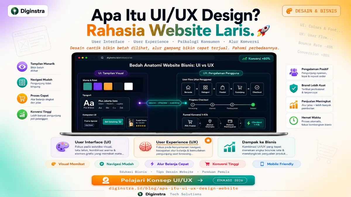 Apa Itu UI/UX Design dan Kenapa Sangat Penting untuk Website Bisnismu?