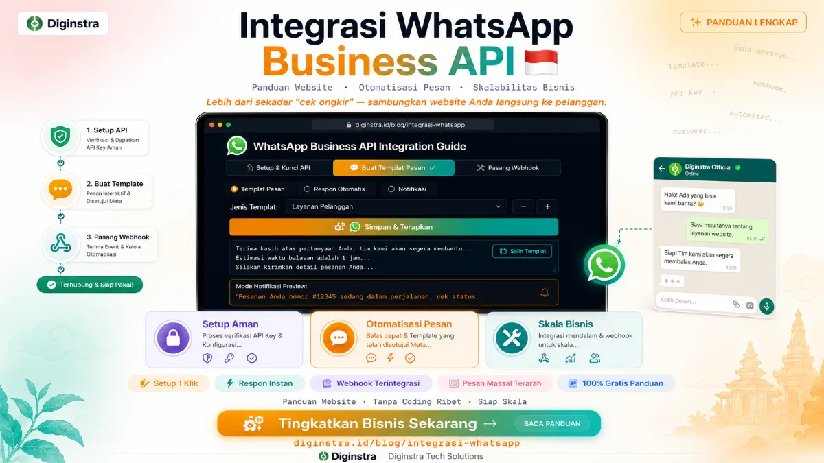 Cara Integrasi WhatsApp Business API di Website: Panduan Lengkap untuk Bisnis