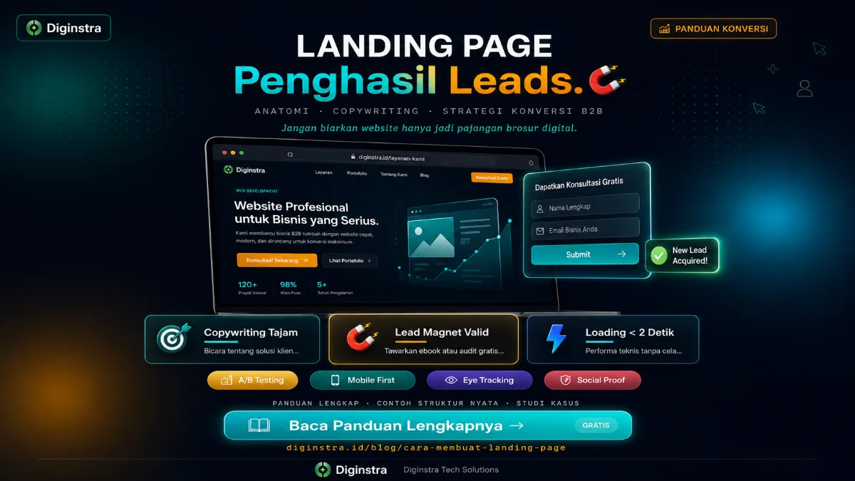 Cara Membuat Landing Page yang Menghasilkan Leads: Panduan Lengkap dengan Contoh
