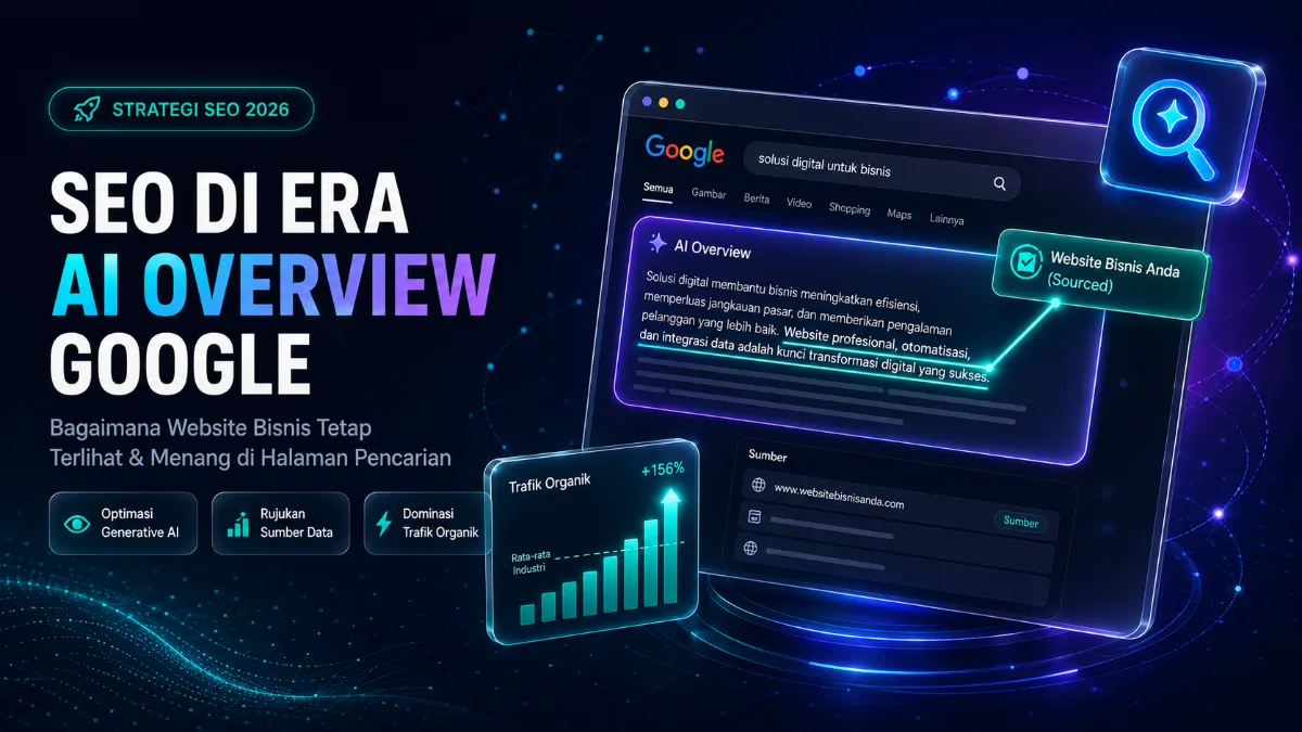 SEO di Era AI Overview Google: Bagaimana Website Bisnis Tetap Terlihat di 2026